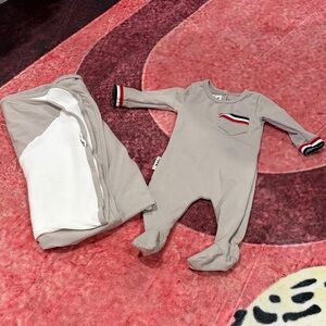 Stylish Gray Kids One Piece